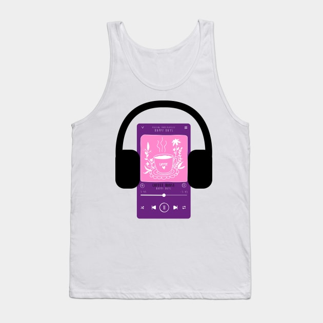 MP3 Tank Top by Bishop Creations